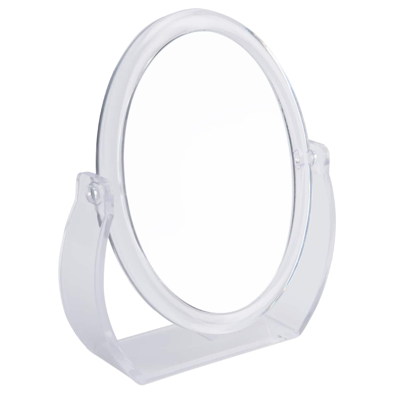 Home Details Swivel 10X Magnification Rubberized Vanity Mirror